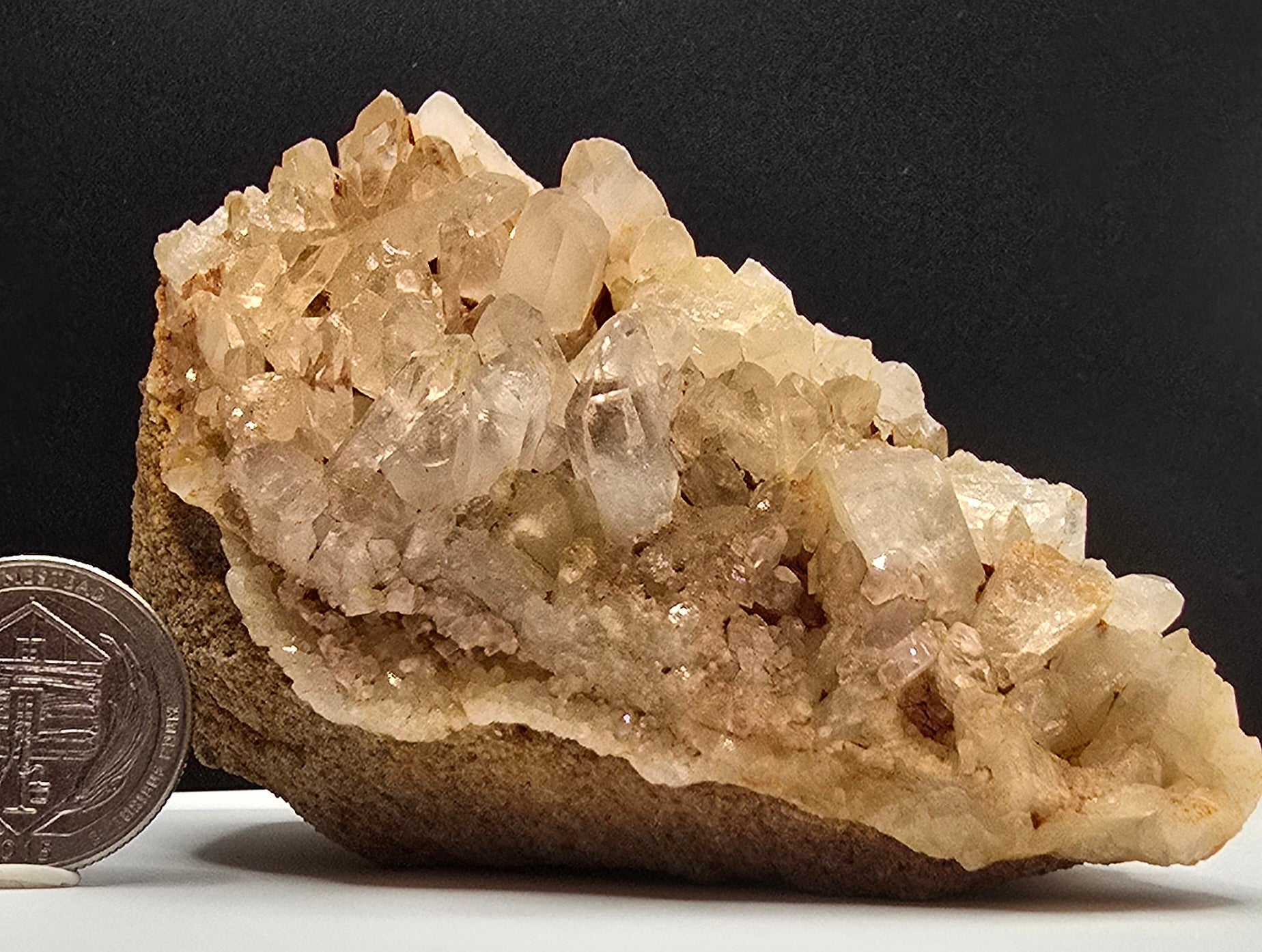 Quartz cluster